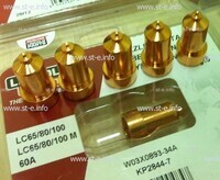 Сопло контактное для плазмотрона LC65/80/100 строжка арт. W03X0893-39A - st-e.info - Ханты-Мансийск