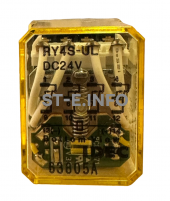 Реле электромагнитное IDEC RY4S-UL - st-e.info - Ханты-Мансийск