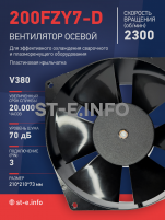 Вентилятор  200FZY7-D  - st-e.info - Ханты-Мансийск