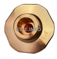 Сопло шестигранное для лазерной резки д.2,0 мм арт. BD32-15-20-S - st-e.info - Ханты-Мансийск