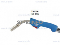 Горелка для полуавтоматической сварки TBi 250-blue-ESG, длина 3 метра - st-e.info - Ханты-Мансийск
