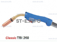 Горелка для полуавтоматической сварки TBi 260-blue-ESG, длина 4 метра - st-e.info - Ханты-Мансийск