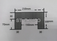 Гофрозащита усиленная 7000x210x30 для станков  - st-e.info - Ханты-Мансийск