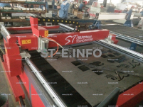 Портальный станок скоростной плазменной резки метала ST-1325UF - st-e.info - Ханты-Мансийск