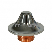 Сопло двойное хромированное 1,2 мм арт. 1572361-1.2 - st-e.info - Ханты-Мансийск