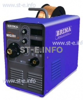 Сварочный полуавтомат инверторный одноблочный Brima  MIG-250 - st-e.info - Ханты-Мансийск