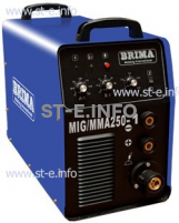 Сварочный инверторный полуавтомат BRIMA MIG/MMA 250-1 (220) - st-e.info - Ханты-Мансийск