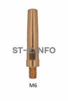 Наконечник М6*45*1,6 (для горелки qtb-500) Panasonic - st-e.info - Ханты-Мансийск