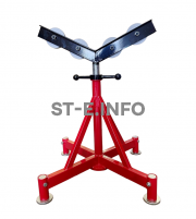 Роликовая опора для труб ST-V1 - st-e.info - Ханты-Мансийск