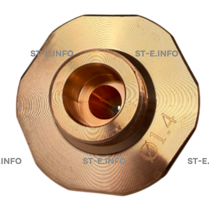 Сопло шестигранное для лазерной резки д.4,0 мм арт. BD32-15-40-S - st-e.info - Ханты-Мансийск