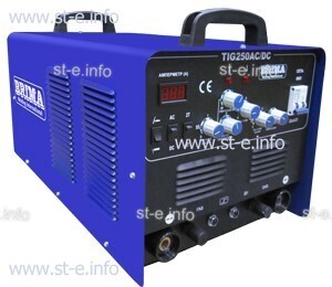 Универсальная установка аргонно-дуговой сварки BRIMA TIG 250 (220) ac/dc - st-e.info - Ханты-Мансийск