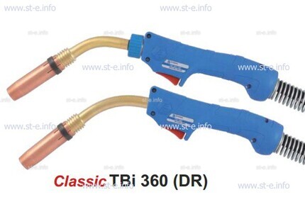 Горелка для полуавтоматической сварки TBi 360-blue-ESG, длина 3 метра - st-e.info - Ханты-Мансийск