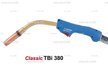Горелка для полуавтоматической сварки TBi 380-blue-ESG,длина 3 метра - st-e.info - Ханты-Мансийск