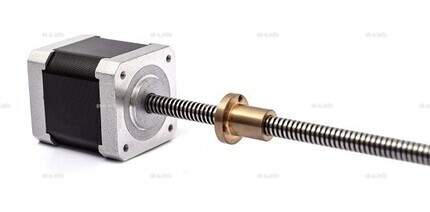Шаговый двигатель 42HSL48-1204JA08-E150 (Tr8*8) - st-e.info - Ханты-Мансийск