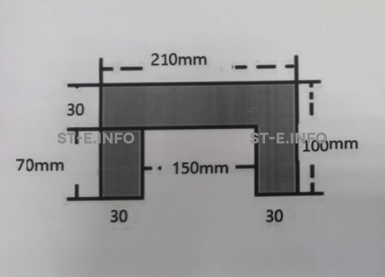 Гофрозащита усиленная 7000x210x30 для станков  - st-e.info - Ханты-Мансийск
