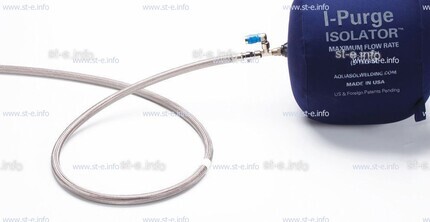 Односторонняя заглушка с трубкой и клапаном ISO 48" (1219 mm)  - st-e.info - Ханты-Мансийск