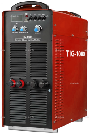 Сварочный аппарат для аргонодуговой сварки TIG-1080 - st-e.info - Ханты-Мансийск