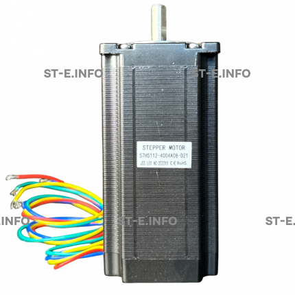 Двухфазный шаговый двигатель 57HS112-4004А08-D21 вал 8,0 мм - st-e.info - Ханты-Мансийск