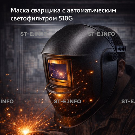 Маска сварщика хамелеон 510G - st-e.info - Ханты-Мансийск