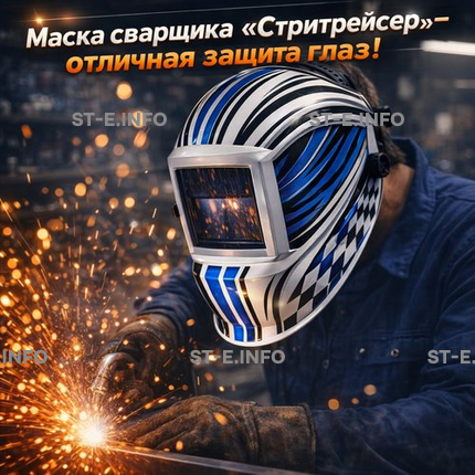 Маска сварщика хамелеон "Стритрейсер" (YXE-958I PRO) - st-e.info - Ханты-Мансийск