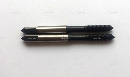 Метчик для нарезания резьбы (Screwing Tap) M8&#215;1.25mm - st-e.info - Ханты-Мансийск