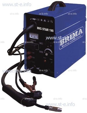 Сварочный полуавтомат инверторный одноблочный Brima MIGSTAR-190 - st-e.info - Ханты-Мансийск