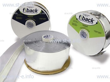 Стекловолоконная алюминиевая подкладочная самоклеющаяся лента Fiback AFBT-2,5 - st-e.info - Ханты-Мансийск